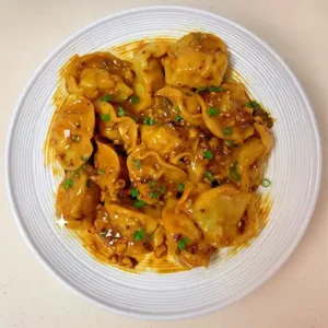 炸醬撈餃-孜然牛肉餃