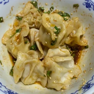 酸辣撈餃-孜然牛肉餃